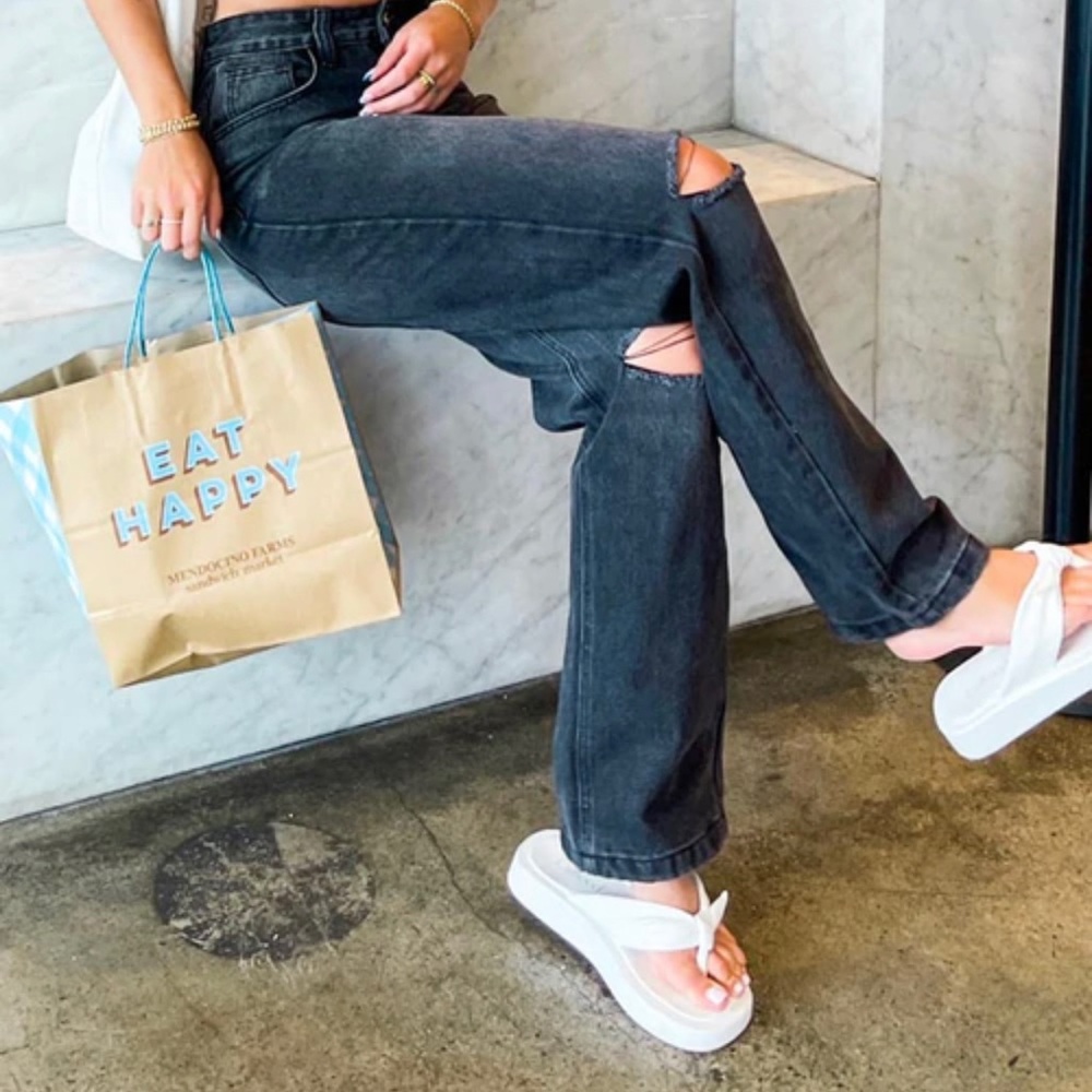 Gray denim